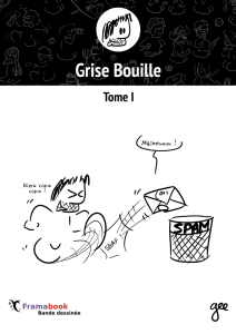 Couverture de Grise Bouille,  Tome I
