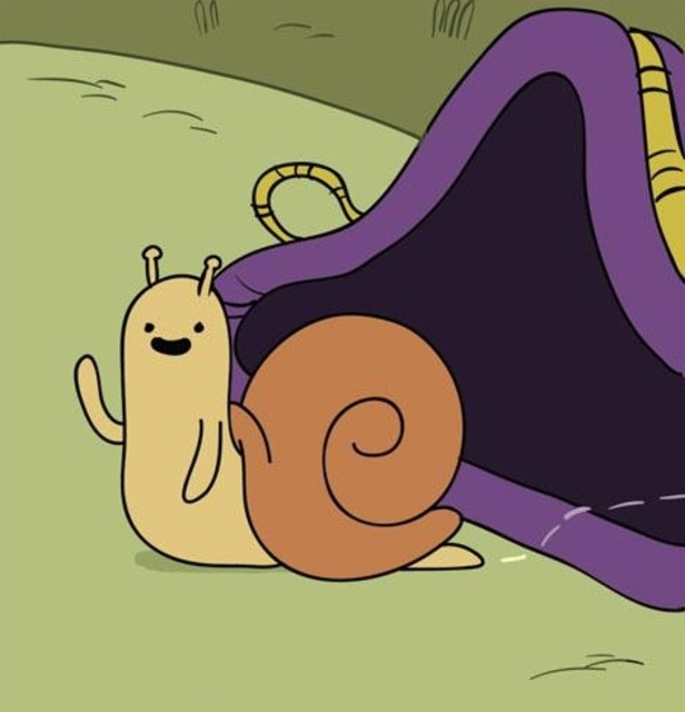 Escargot d'Adventure Time.