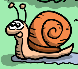 Mon petit escargot tout beau !