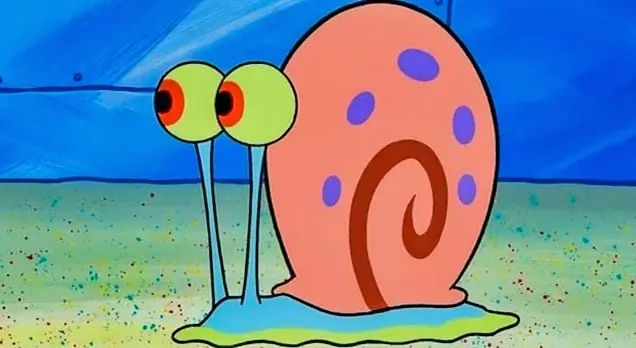 Gary, l'escargot de Bob l'Éponge.