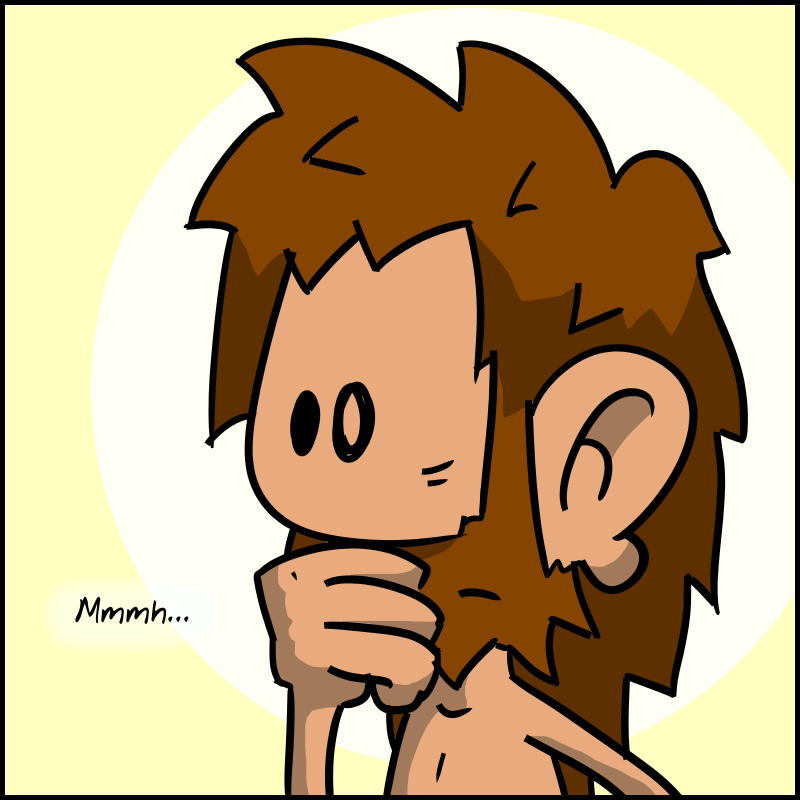 John-Cro is thoughtful: “Mmmh...”