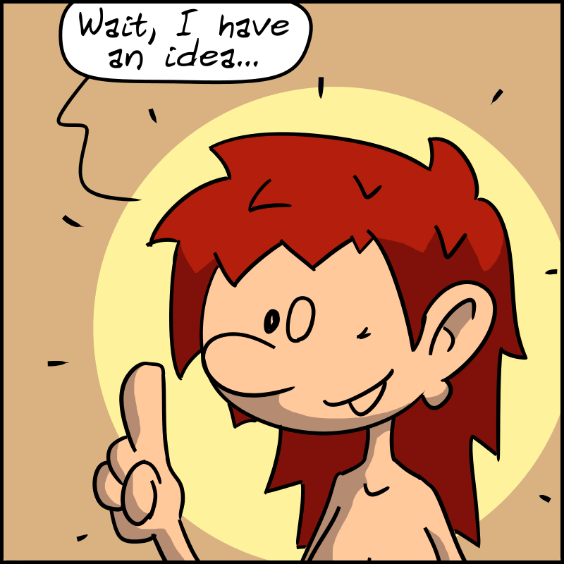 Magnon suddenly looks inspired and says: “Wait, I have an idea...”