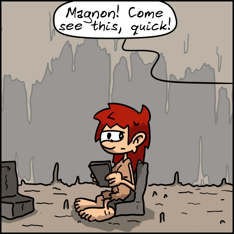 John-Cro exclaims: “Magnon! Come see this, quick!”