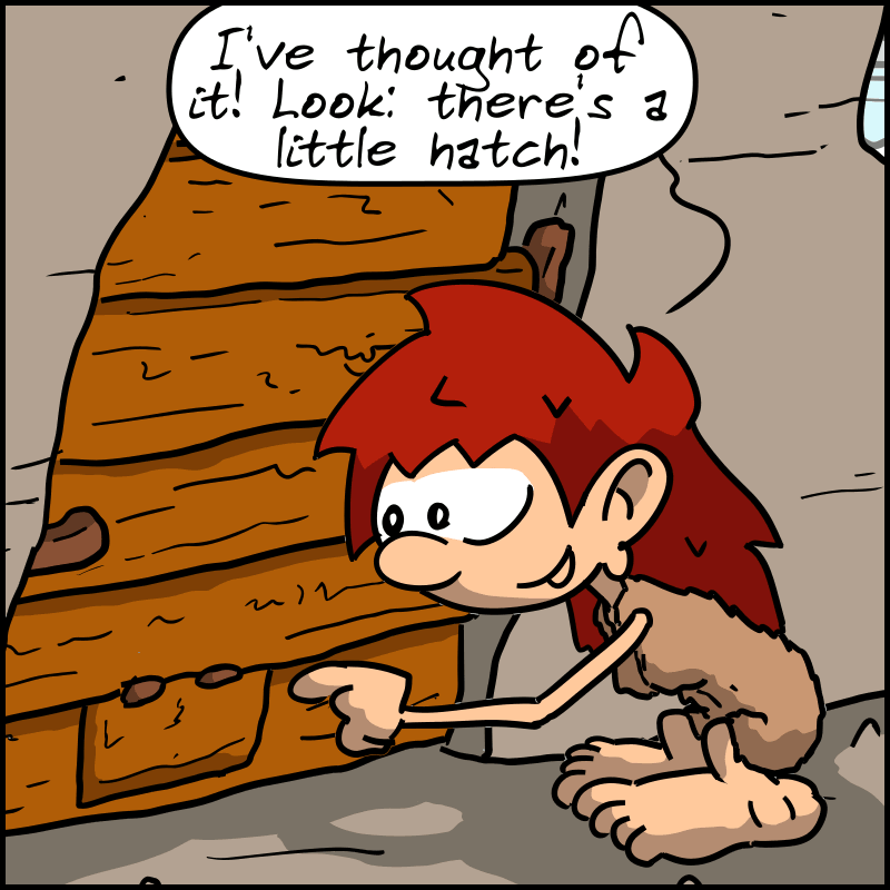 Magnon: “I've thought of everything! Look: there's a little hatch!”