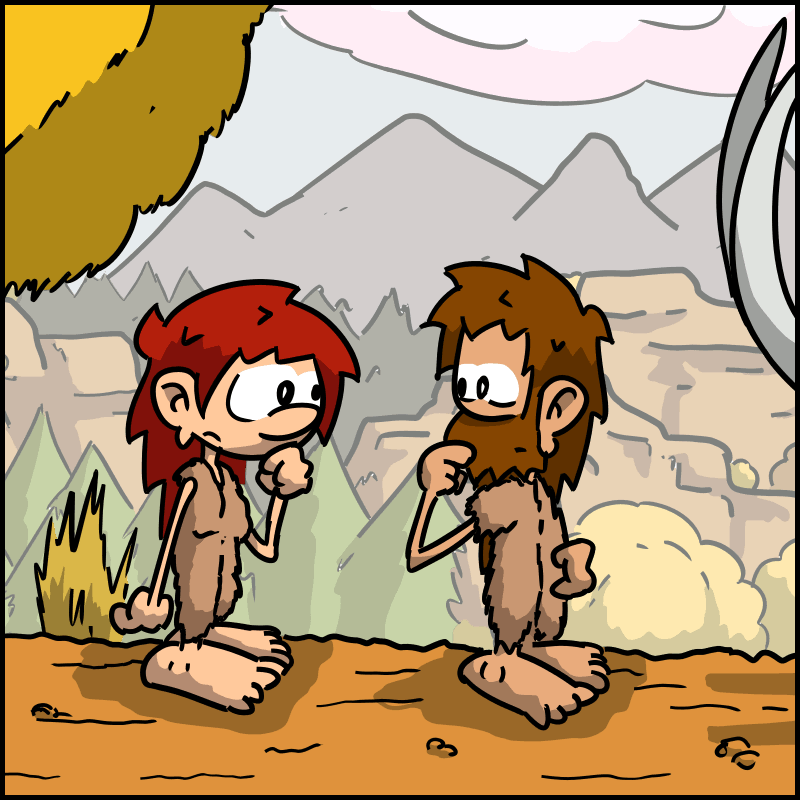 Magnon et Jean-Cro se regardent avec incertitude.